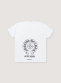 Chrome Hearts Malibu Horseshoe Tee White Chrome Hearts Malibu Horseshoe Tee White - Image 2 | Authenticated at Pieces Los Angeles