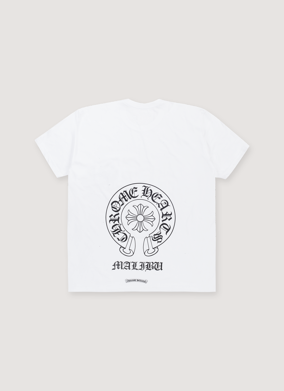 Chrome Hearts Malibu Horseshoe Tee White Chrome Hearts Malibu Horseshoe Tee White - Image 2 | Authenticated at Pieces Los Angeles