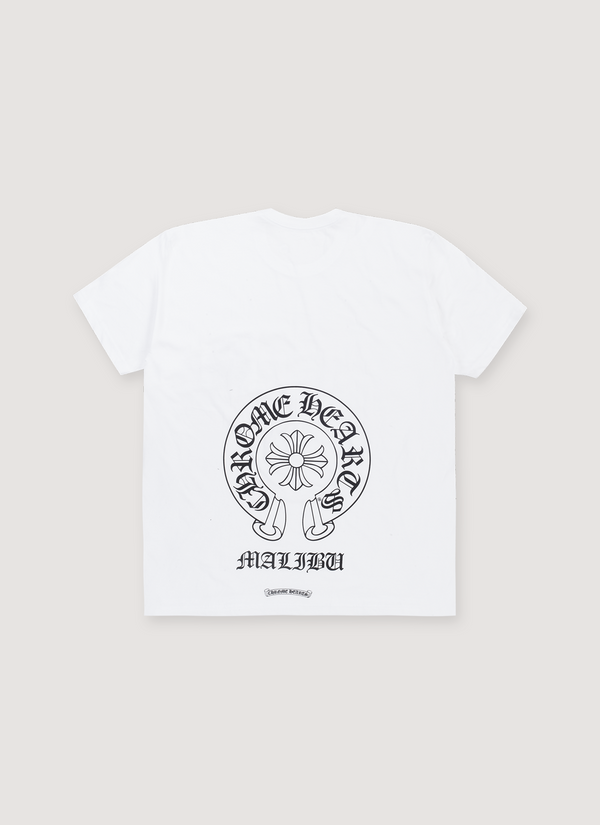 Chrome Hearts Malibu Horseshoe Tee White alternate view - Shop at Pieces Los Angeles