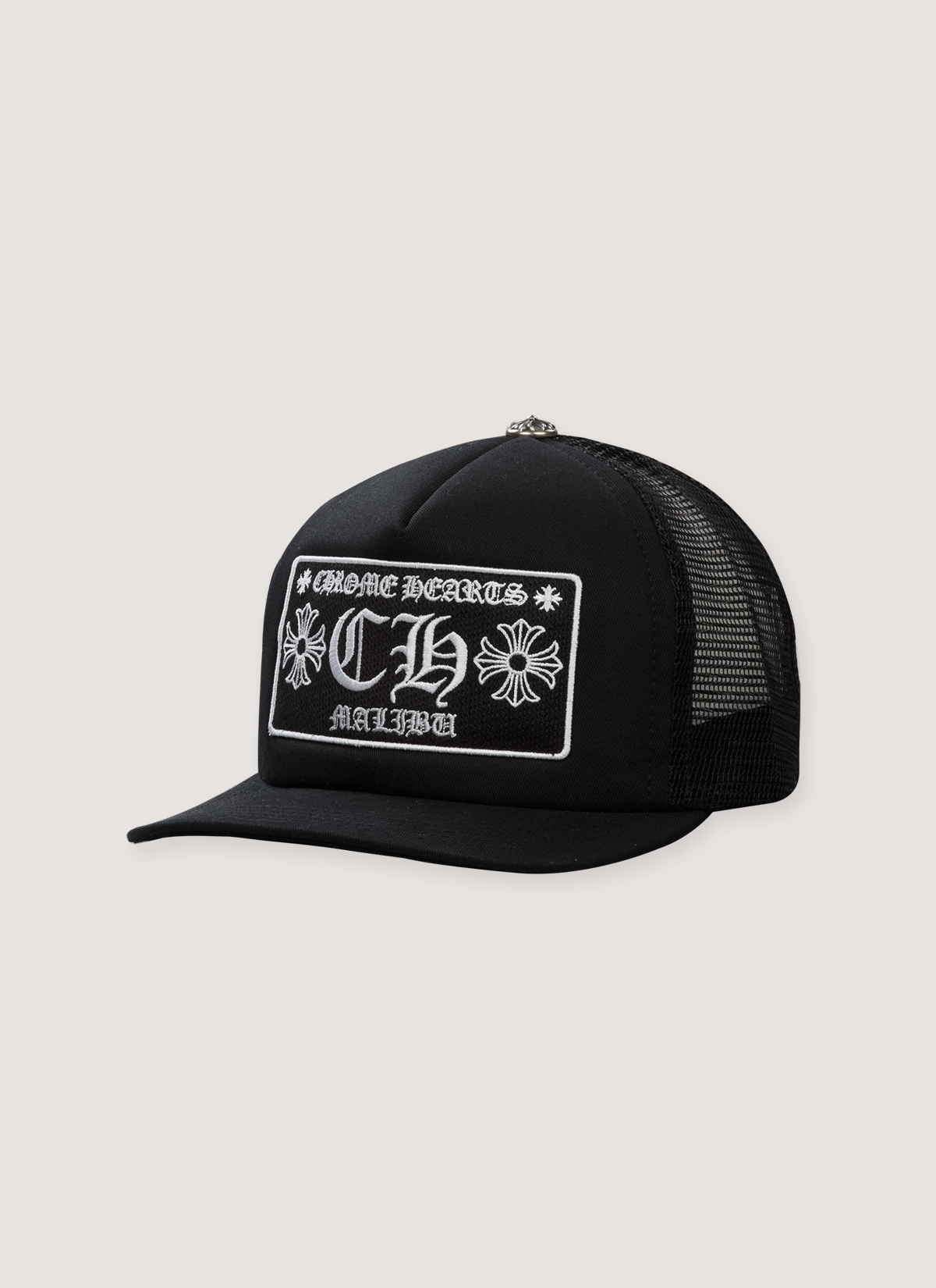 Chrome Hearts Malibu Trucker Hat Black