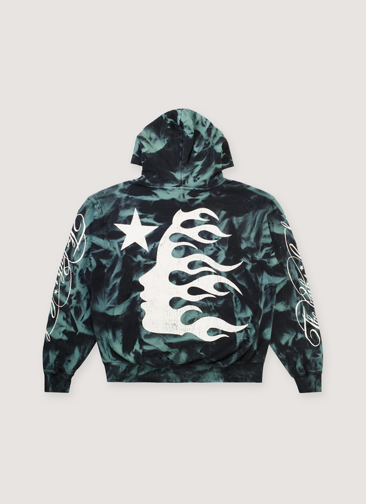 Hellstar Path 2 Paradise Marble Dye Sweatshirt Green