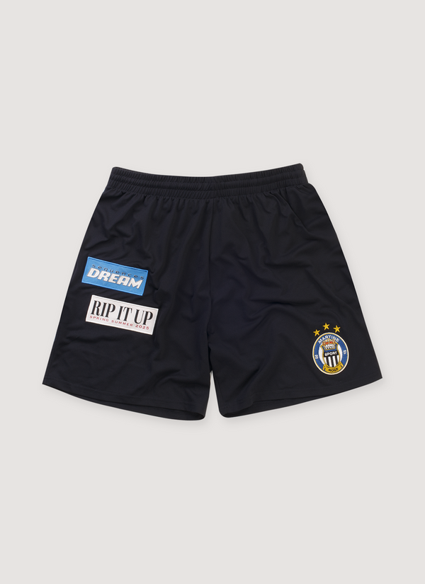 Martine Rose Football Shorts Black (Pre-Owned) alternate view - Shop at Pieces Los Angeles