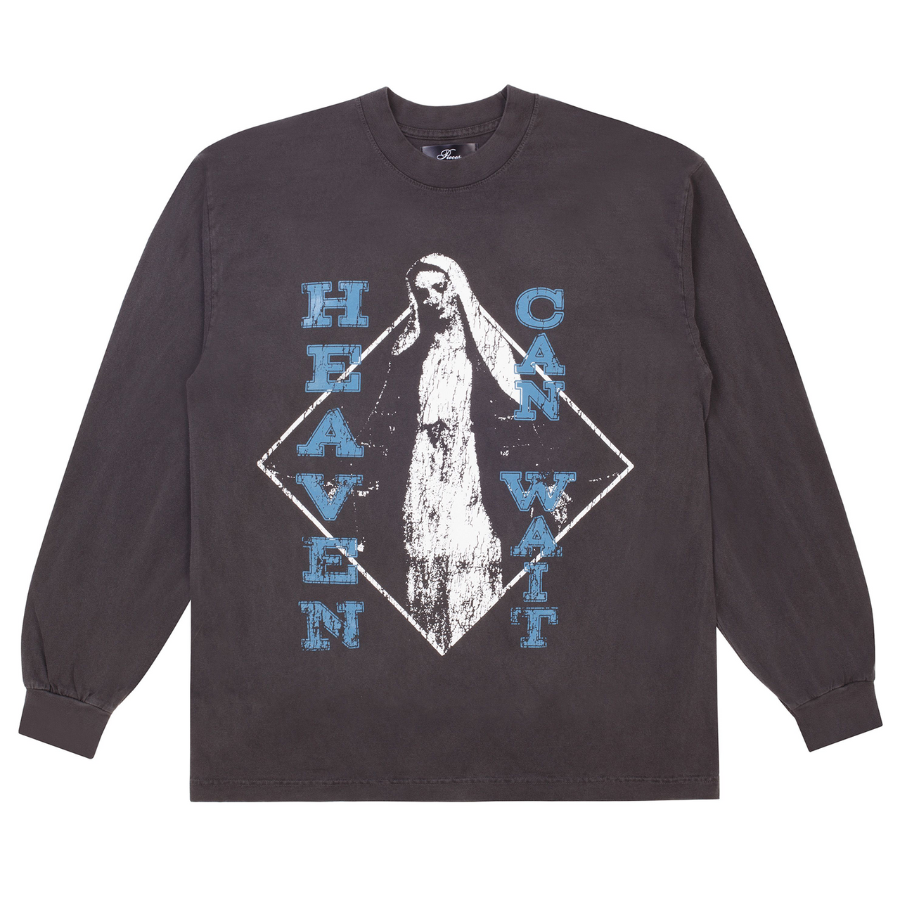 Pieces Mary Longsleeve Washed Black
