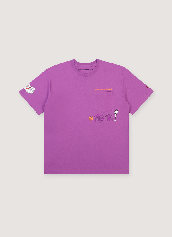 Chrome Hearts Matty Boy I Want More Tee Purple Matty Boy I Want More Tee Purple - Authenticated T-shirts | Pieces Los Angeles