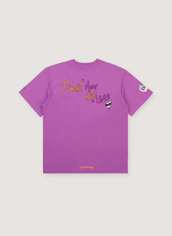 Chrome Hearts Matty Boy I Want More Tee Purple alternate view - Shop at Pieces Los Angeles