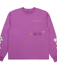 Chrome Hearts Matty Boy I Want More Longsleeve Purple