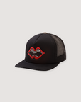 Chrome Hearts Chomper Patch Trucker Black
