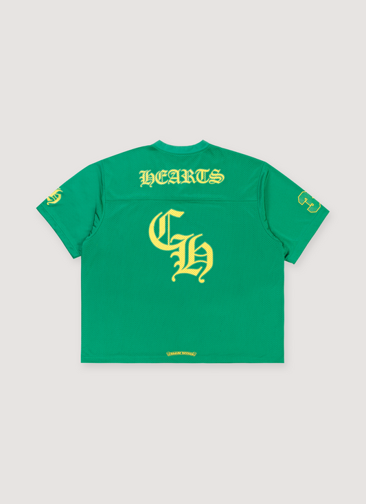 Chrome Hearts Short Sleeve Mesh Jersey Green
