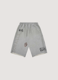 Boredom Kills Message Sweatshorts Grey Boredom Kills Message Sweatshorts Grey - Image 2 | Authenticated at Pieces Los Angeles