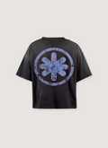 Lost SHDWS Metallic Font Tee Vintage Black Lost SHDWS Metallic Font Tee Vintage Black - Image 2 | Authenticated at Pieces Los Angeles