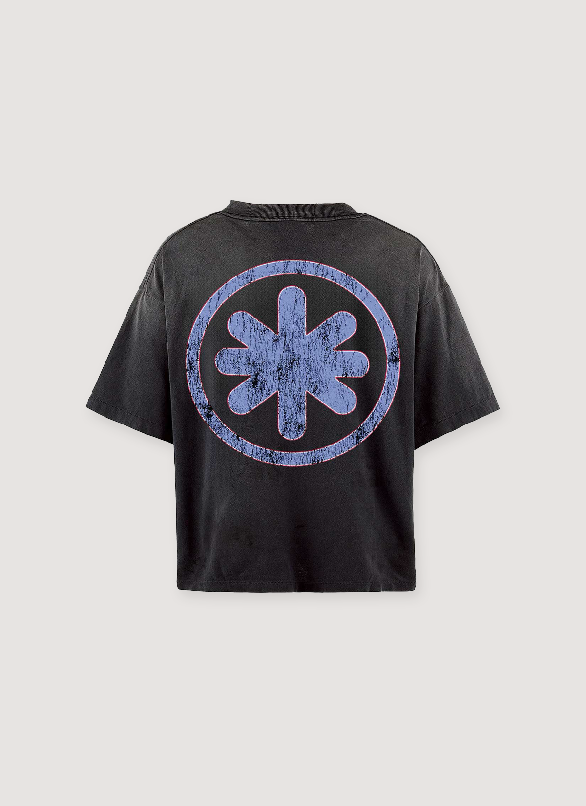 Lost SHDWS Metallic Font Tee Vintage Black Lost SHDWS Metallic Font Tee Vintage Black - Image 2 | Authenticated at Pieces Los Angeles