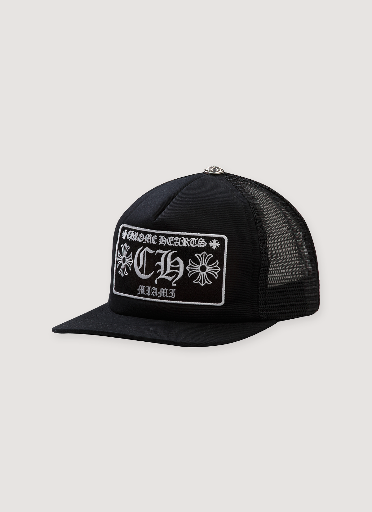 Chrome Hearts Miami Trucker Hat Black