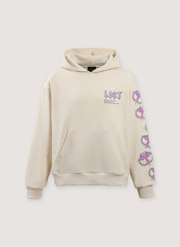 Lost Intricacy MITT Sweatshirt Cream Pink MITT Sweatshirt Cream Pink - Authenticated Sweatshirts | Pieces Los Angeles