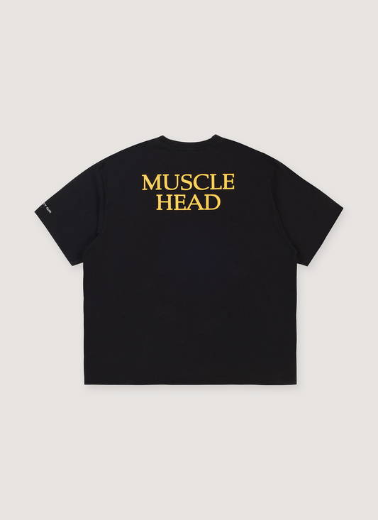 Project G/R Mixed Printed Vintage Tee Black