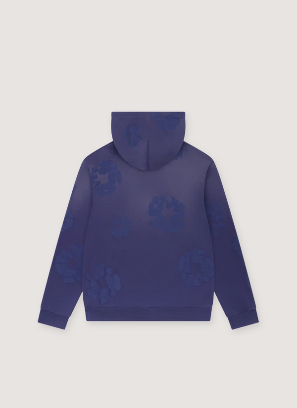 Denim Tears Mono Cotton Wreath Sweatshirt Washed Blue alternate view - Shop at Pieces Los Angeles