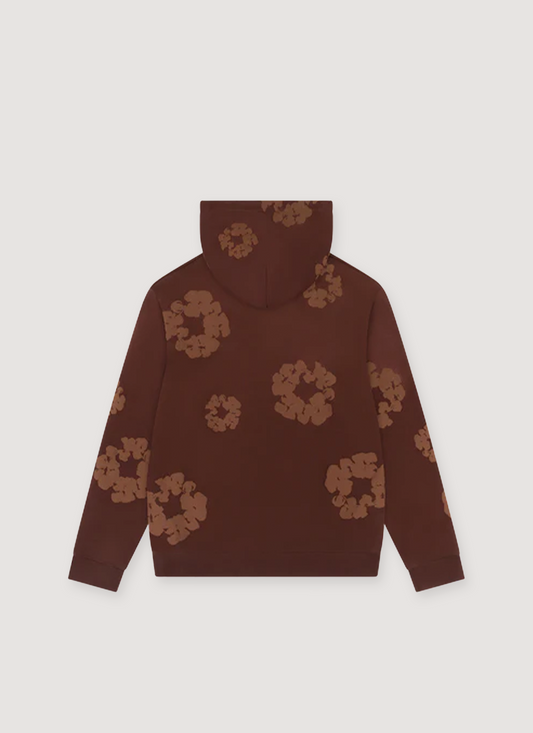 Denim Tears Mono Cotton Wreath Sweatshirt Brown