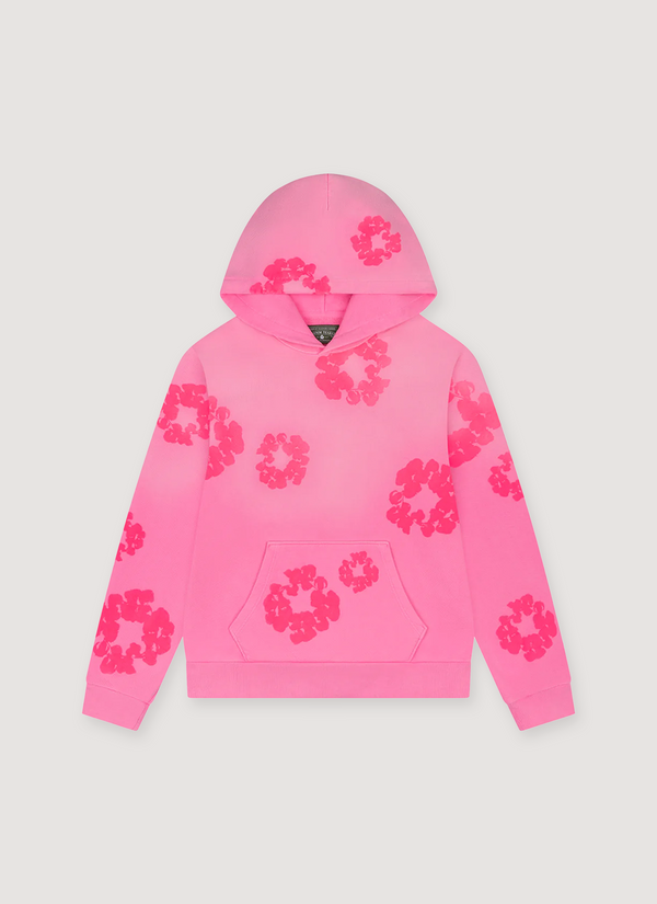 Denim Tears Mono Cotton Wreath Sweatshirt Pink Mono Cotton Wreath Sweatshirt Pink - Authenticated Sweatshirts | Pieces Los Angeles