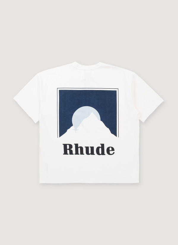 Rhude Moonlight Tee White alternate view - Shop at Pieces Los Angeles