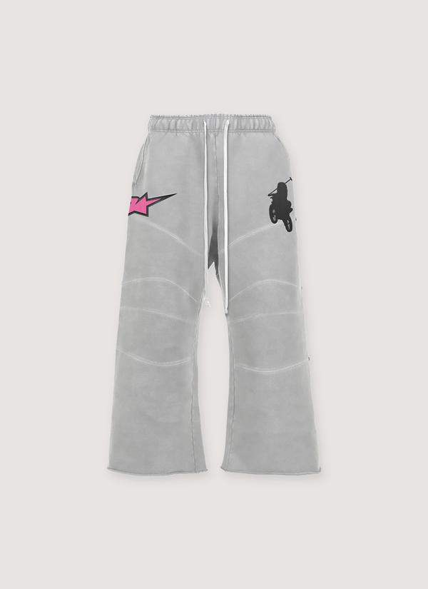 Triple Sevens Moto Vice Sweatpants Grey Moto Vice Sweatpants Grey - Authenticated Sweatpants | Pieces Los Angeles