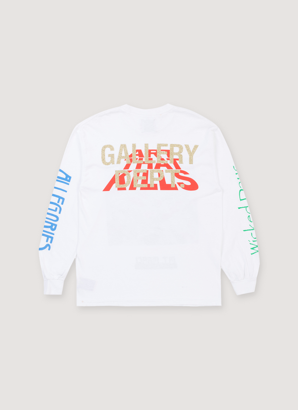 Gallery Dept. Mt. Marci Allegolies Longsleeve White alternate view - Shop at Pieces Los Angeles