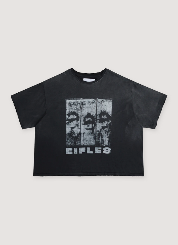 Eifles Mugshot Tee Vintage Black Mugshot Tee Vintage Black - Authenticated T-shirts | Pieces Los Angeles