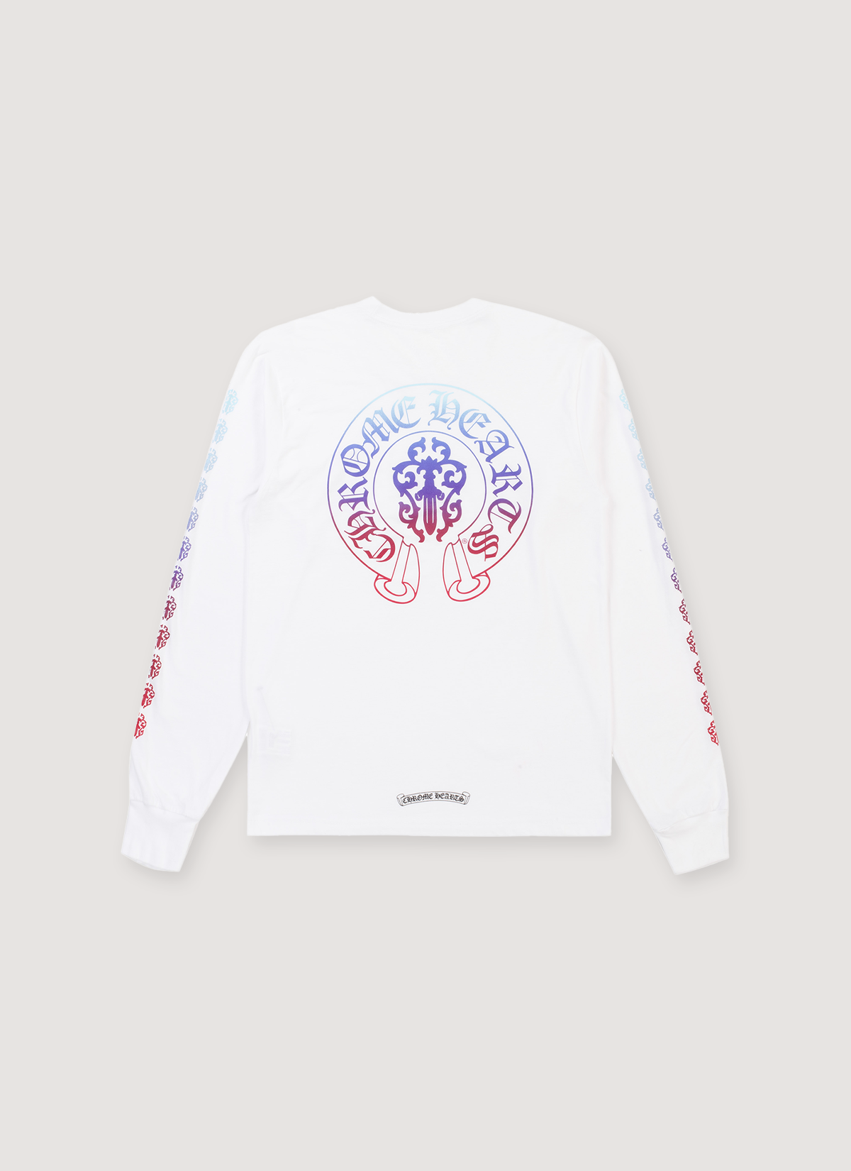 Chrome Hearts Gradient Motif Longsleeve White Chrome Hearts Gradient Motif Longsleeve White - Image 2 | Authenticated at Pieces Los Angeles