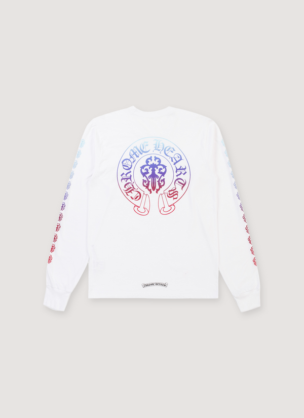 Chrome Hearts Gradient Motif Longsleeve White alternate view - Shop at Pieces Los Angeles