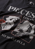 Pieces Left My Heart Tee Off Black Pieces Left My Heart Tee Off Black - Image 3 | Authenticated at Pieces Los Angeles