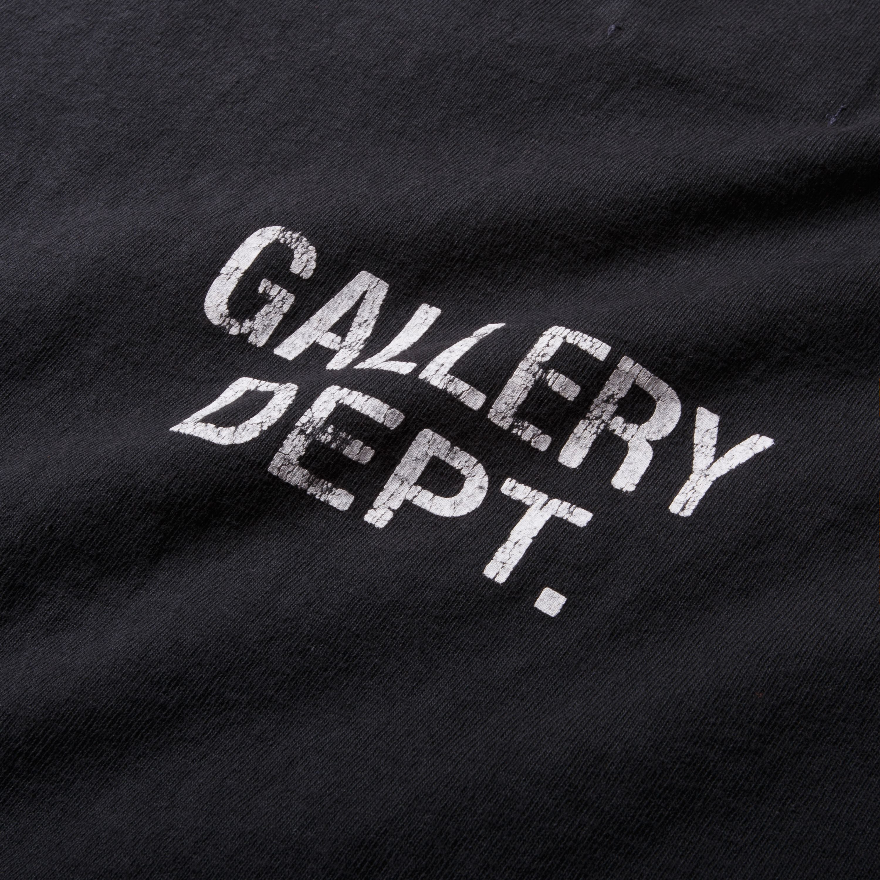 GALLERY DEPT. | ATK STACK LOGO TEE 半袖Tシャツ WASHED BLACK GALLERY DEPT. ATK STACK LOGO TEE | BLACK