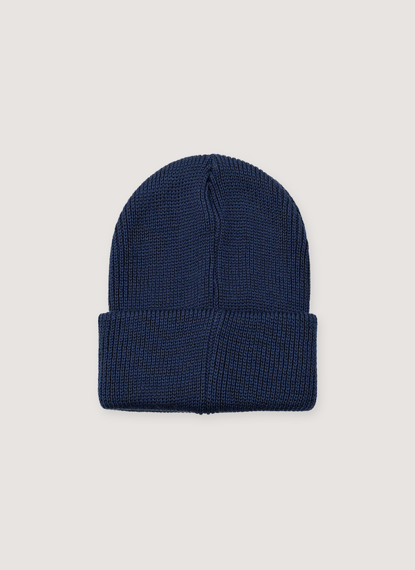 Saint Michael Knit Cap Beanie Navy alternate view - Shop at Pieces Los Angeles