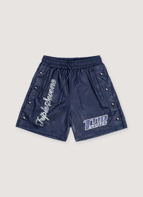 Triple Sevens Nylon Button Shorts alternate view - Shop at Pieces Los Angeles