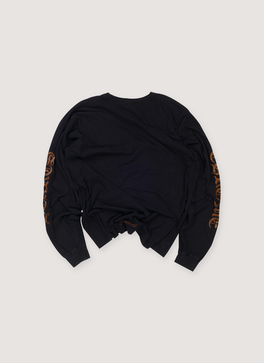 Chrome Hearts Neck Logo Longsleeve Black Brown (Pre-Owned)