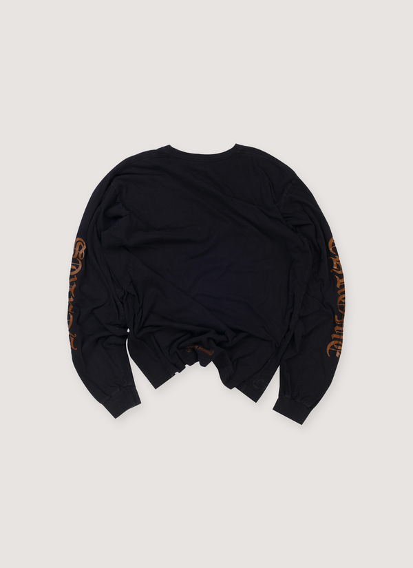 Chrome Hearts Neck Logo Longsleeve Black Brown (Pre-Owned) alternate view - Shop at Pieces Los Angeles