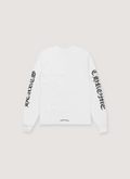 Chrome Hearts Neck Logo Longsleeve White Black Chrome Hearts Neck Logo Longsleeve White Black - Image 2 | Authenticated at Pieces Los Angeles