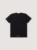 Chrome Hearts Neck Logo Tee Black Purple Chrome Hearts Neck Logo Tee Black Purple - Image 2 | Authenticated at Pieces Los Angeles