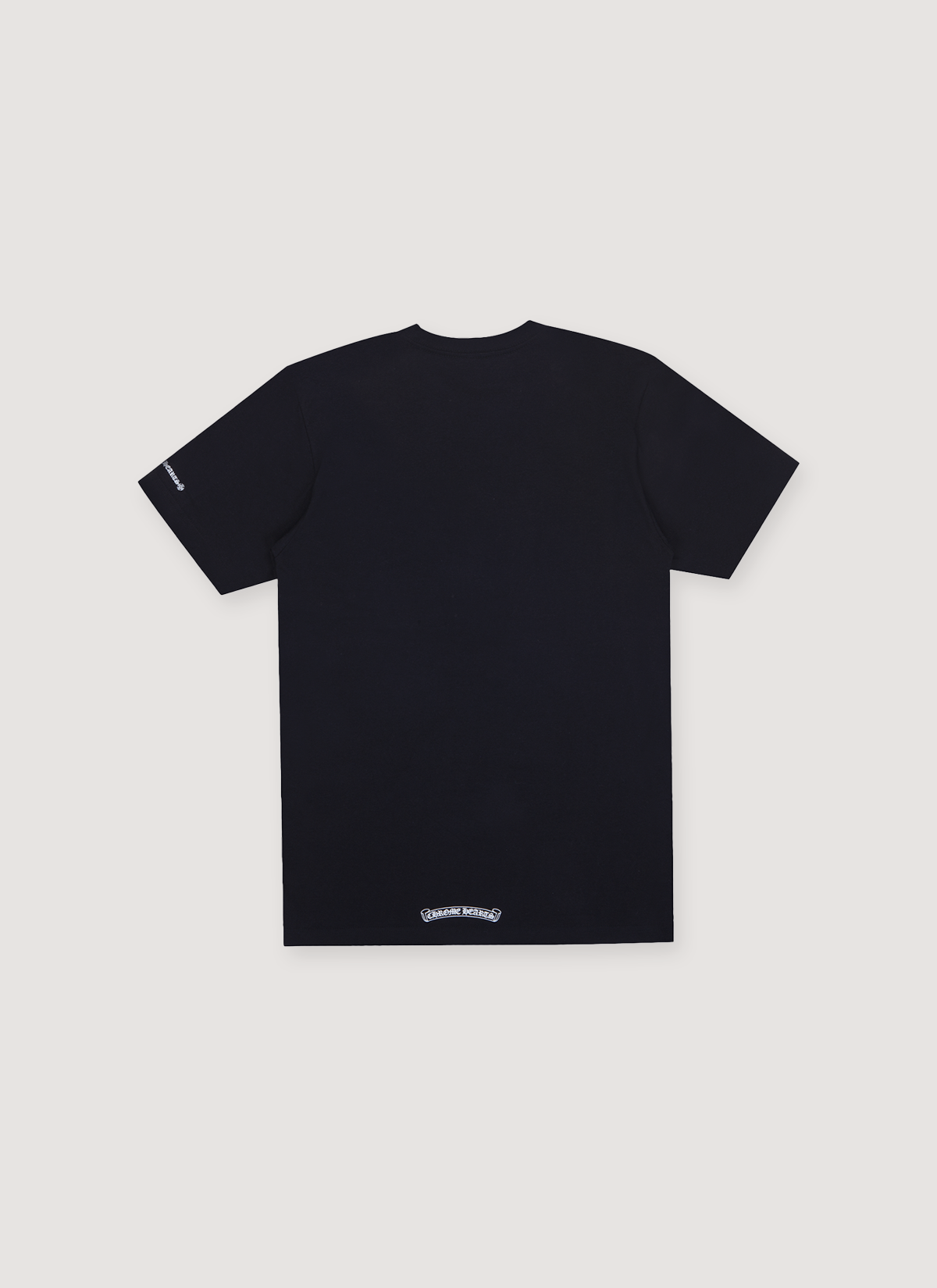 Chrome Hearts Neck Logo Tee Black White Chrome Hearts Neck Logo Tee Black White - Image 2 | Authenticated at Pieces Los Angeles