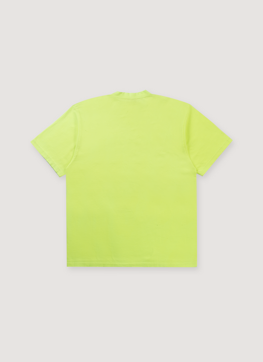 Balenciaga Caps Oversized Tee Neon