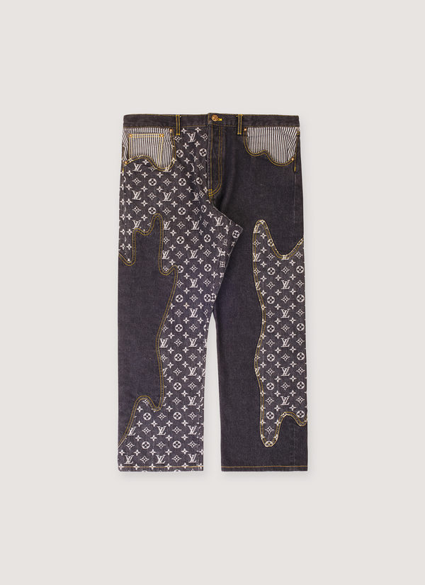 Louis Vuitton Nigo Crazy Denim Dark Indigo (Pre-Owned) Nigo Crazy Denim Dark Indigo (Pre-Owned) - Authenticated Jeans | Pieces Los Angeles