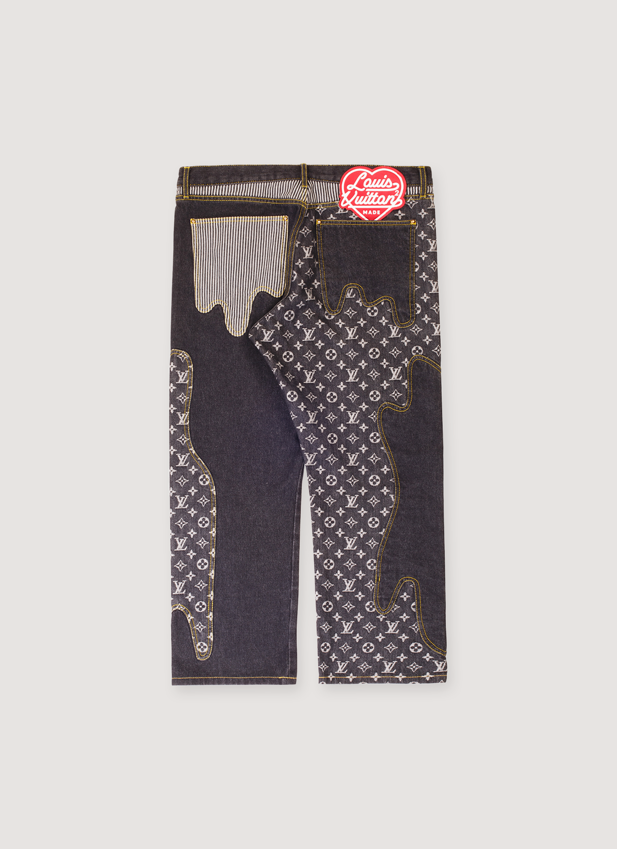 Louis Vuitton Nigo Crazy Denim Dark Indigo (Pre-Owned) Louis Vuitton Nigo Crazy Denim Dark Indigo (Pre-Owned) - Image 2 | Authenticated at Pieces Los Angeles