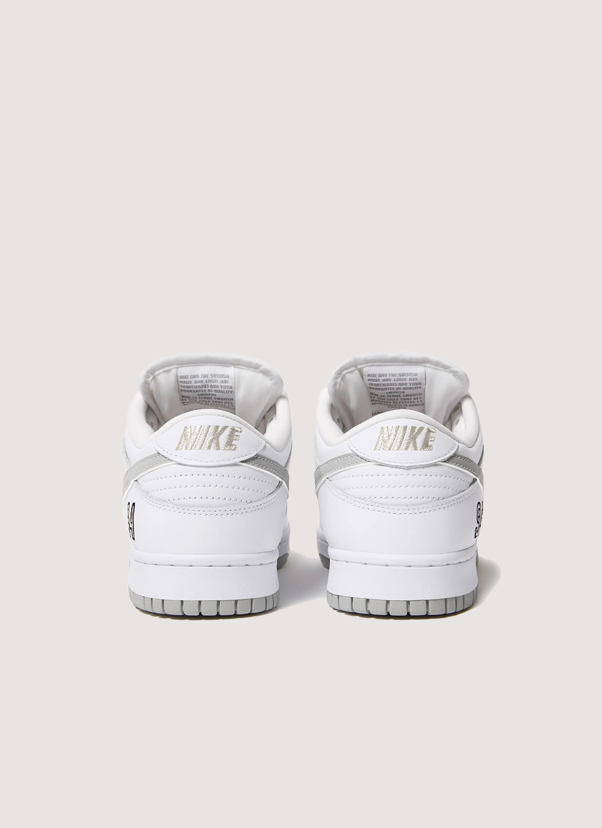 Supreme SB 94 Dunk Low White Metallic Silver – PIECES