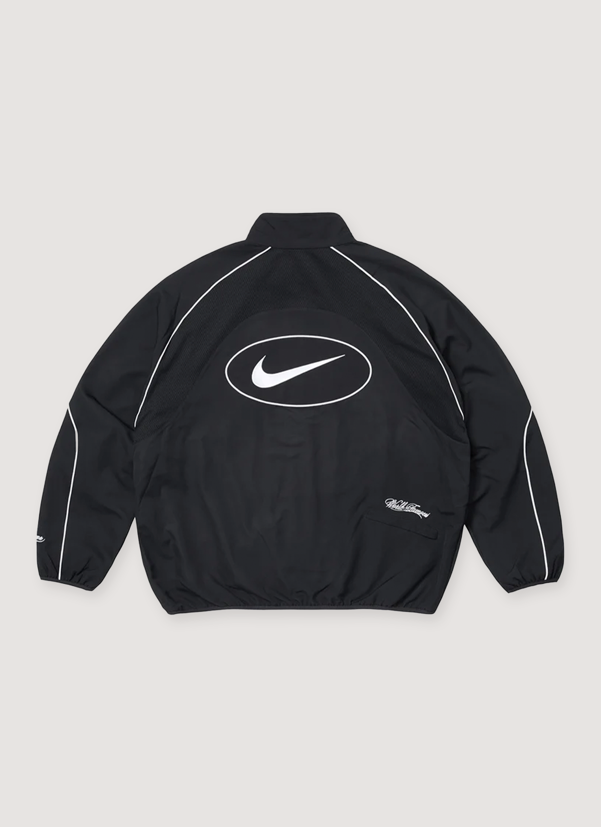 Supreme Nike Track Jacket Black – PIECES Supreme Nike Track Jacket Black – PIECES