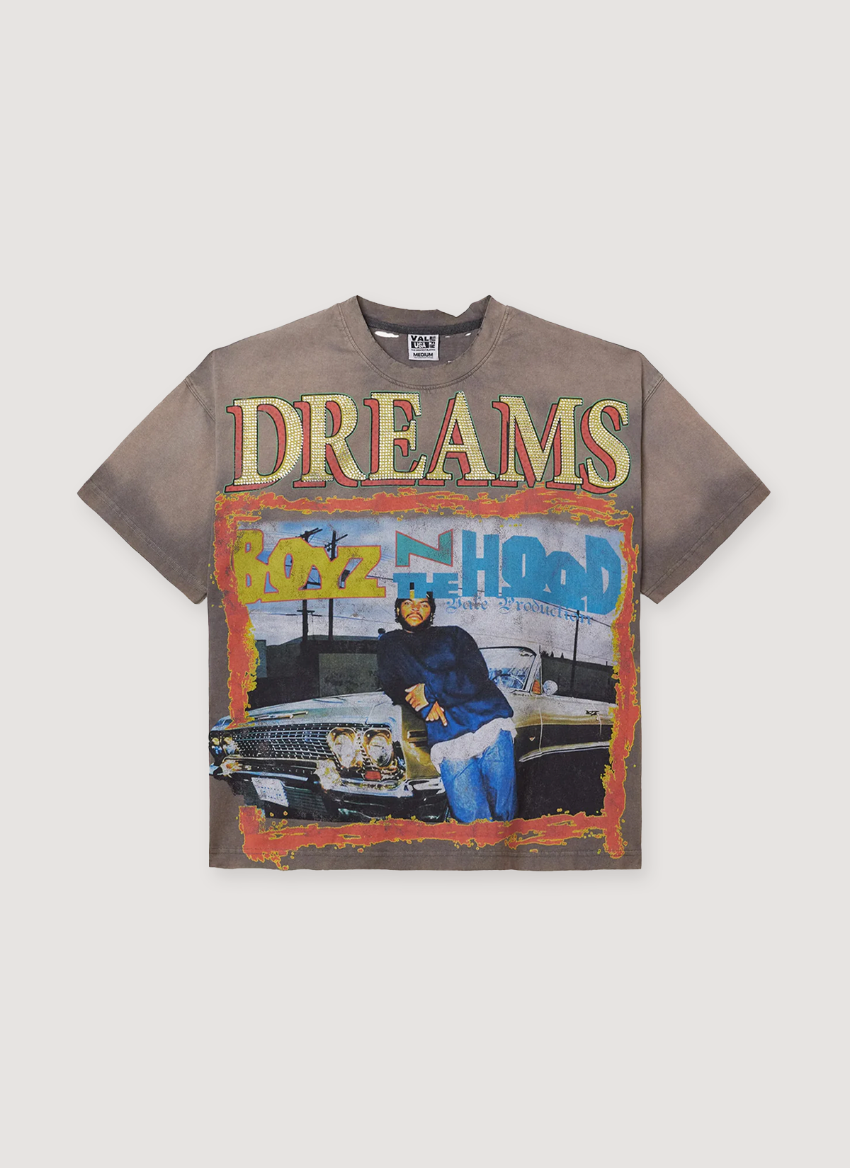 Vale Forever Nostalgia Bling Tee Vintage Brown