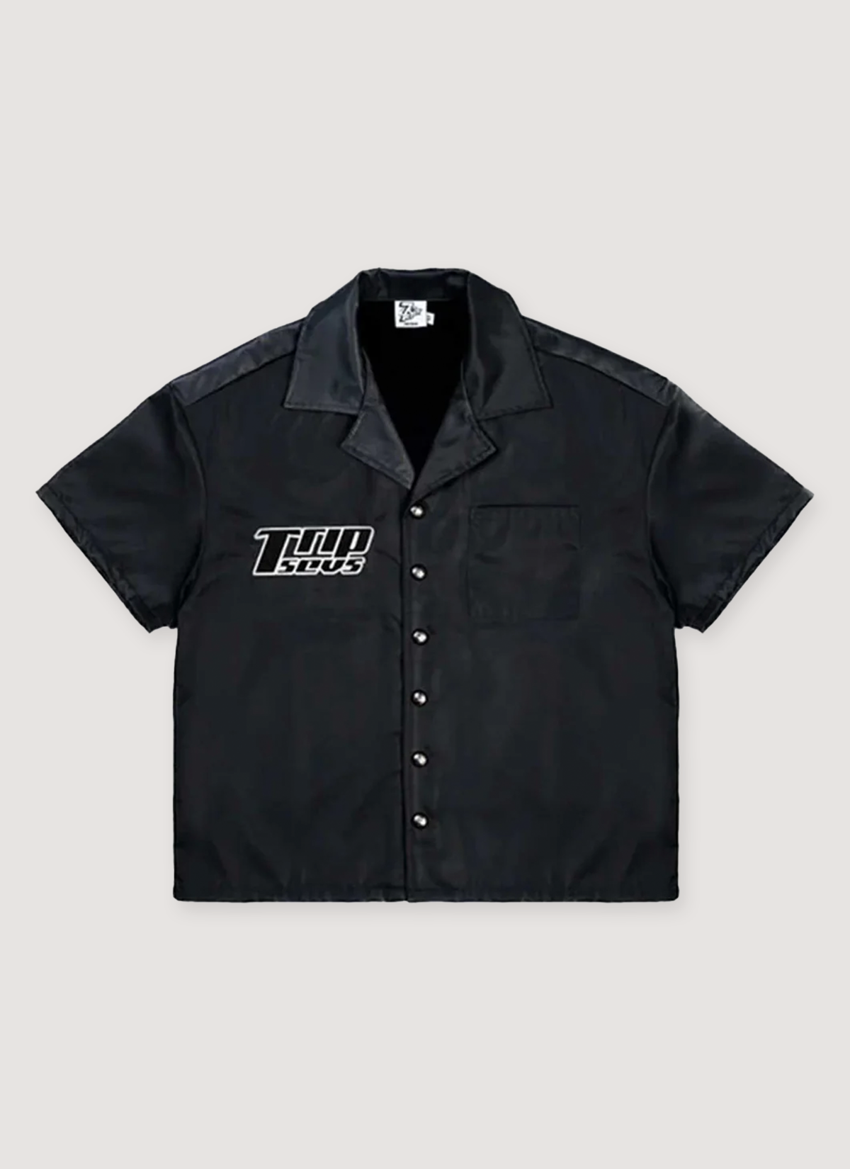 Triple Sevens Nylon Button Up Shirt Triple Sevens Nylon Button Up Shirt - Image 1 | Authenticated at Pieces Los Angeles