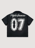 Triple Sevens Nylon Button Up Shirt Triple Sevens Nylon Button Up Shirt - Image 2 | Authenticated at Pieces Los Angeles