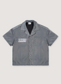 Triple Sevens Nylon Button Up Shirt Triple Sevens Nylon Button Up Shirt - Image 5 | Authenticated at Pieces Los Angeles