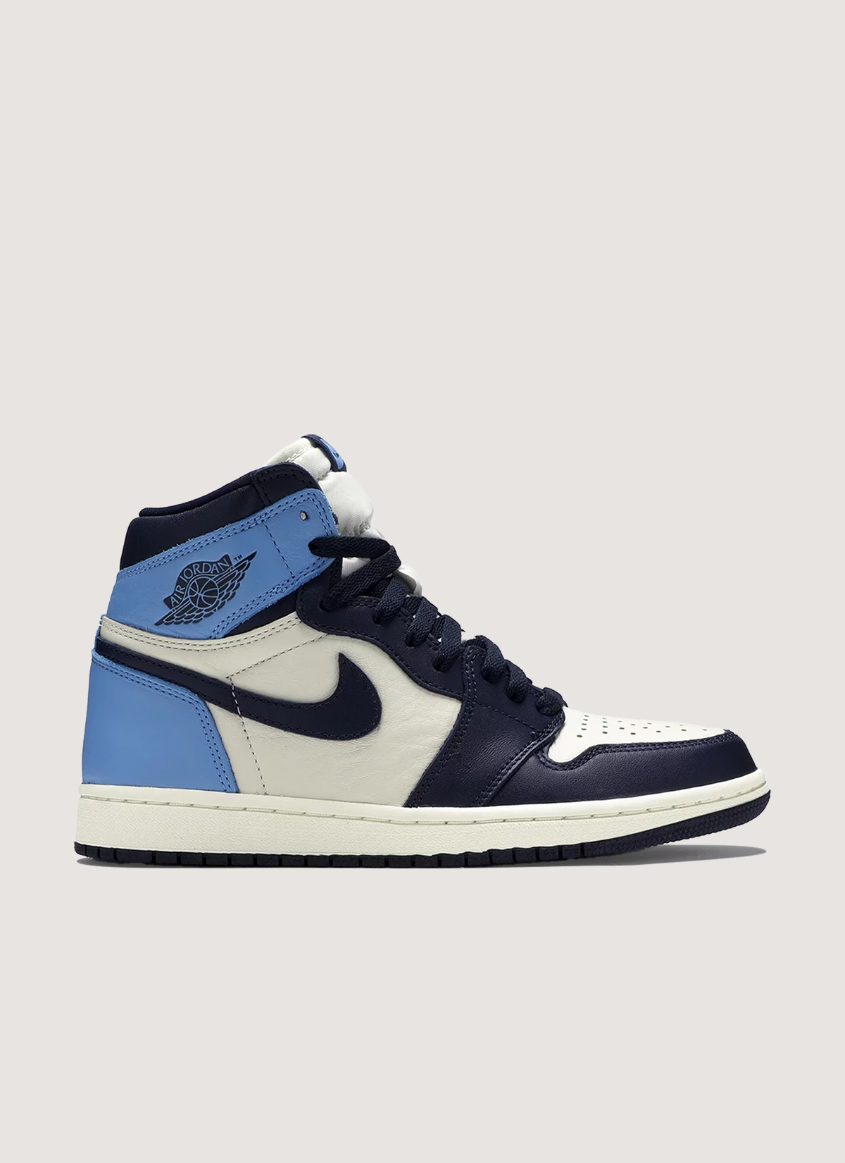 Jordan Retro 1 High OG Obsidian (2019) Jordan Retro 1 High OG Obsidian (2019) - Image 1 | Authenticated at Pieces Los Angeles
