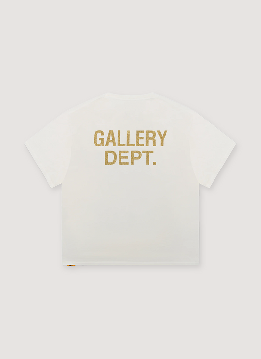 Oct Biker Dog Tee Archival White