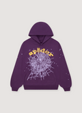Sp5der Worldwide Star OG Web Sweatshirt Purple Sp5der Worldwide Star OG Web Sweatshirt Purple - Image 1 | Authenticated at Pieces Los Angeles
