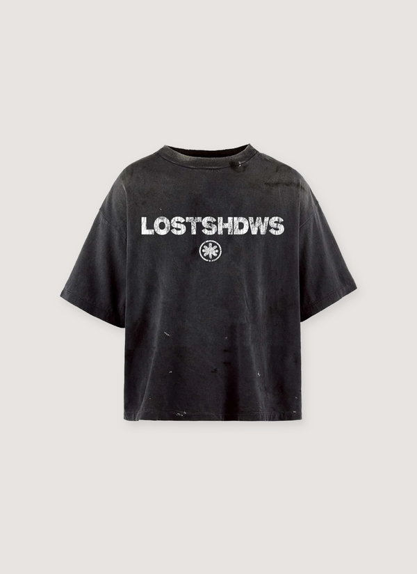 Lost SHDWS OG Logo Tee Vintage Black OG Tee Vintage Black - Authenticated T-shirts | Pieces Los Angeles