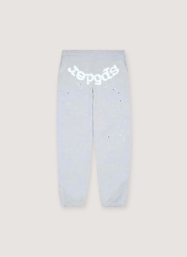 Sp5der Worldwide OG Web Sweatpants Heather Grey OG Web Sweatpants Heather Grey - Authenticated Sweatpants | Pieces Los Angeles